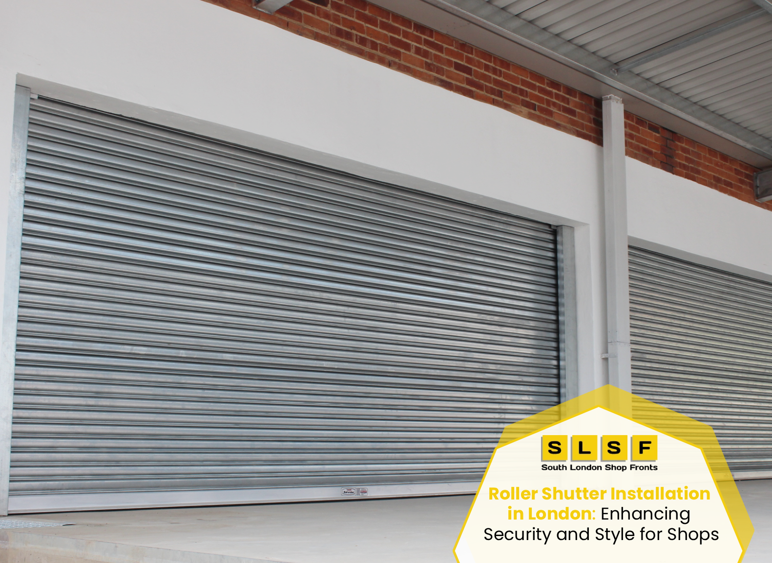 Roller Shutter Installation in London: Enhancing Security and Style for Shops