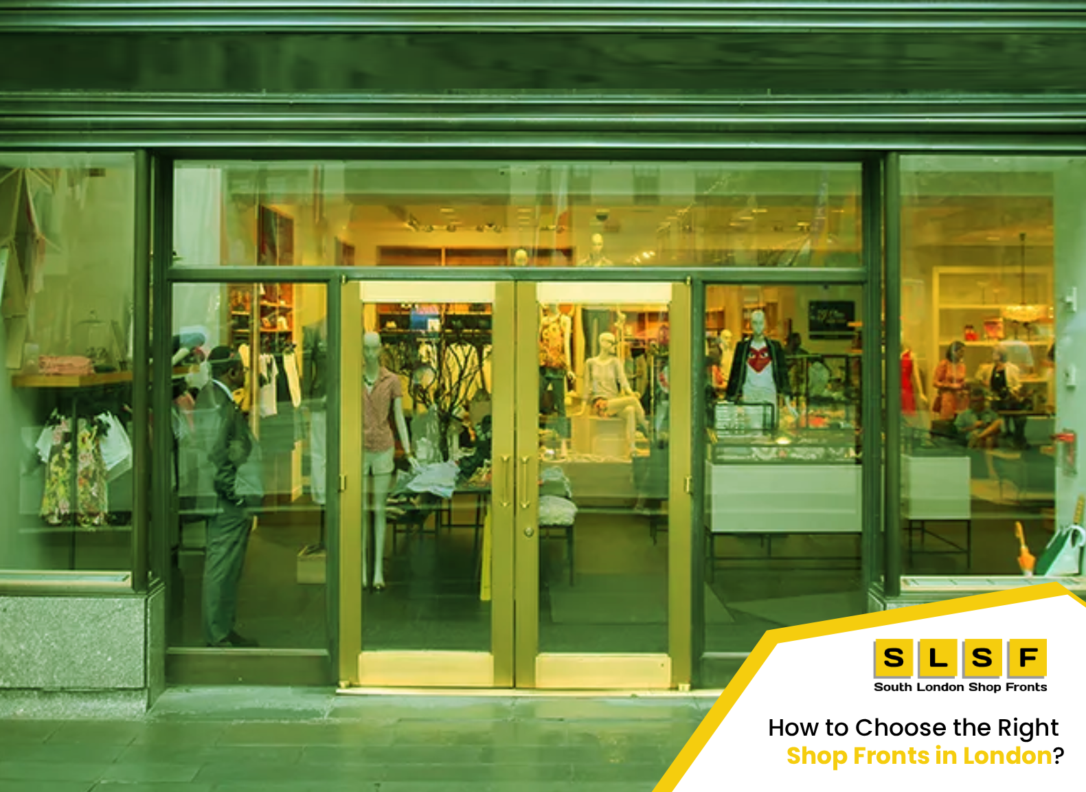 How to Choose the Right Shop Fronts in London